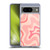 Kierkegaard Design Studio Retro Abstract Patterns Soft Pink Liquid Swirl Soft Gel Case for Google Pixel 8