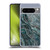 LebensArt Gemstone Marble Dark Teal Glamour Soft Gel Case for Google Pixel 8 Pro