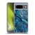 LebensArt Geo Liquid Marble Blue Tea Soft Gel Case for Google Pixel 8