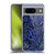 LebensArt Geo Liquid Marble Indigo Soft Gel Case for Google Pixel 8