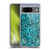LebensArt Geo Liquid Marble Turquoise Soft Gel Case for Google Pixel 8