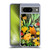 LebensArt Jungle Plants And Animals Orange Bird Elements Soft Gel Case for Google Pixel 8