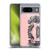 LebensArt Pastels Monstera Soft Gel Case for Google Pixel 8