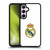 Real Madrid CF Origin Plain Logo White Gel Armour Case For Samsung Galaxy A35 5G