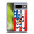 Looney Tunes Flag Graphics USA Taz & Bugs Bunny Soft Gel Case for Google Pixel 8