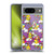 Looney Tunes Patterns Tweety Purple Soft Gel Case for Google Pixel 8