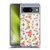 Micklyn Le Feuvre Florals Peach and Pink Roses Soft Gel Case for Google Pixel 8