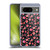 Micklyn Le Feuvre Florals Roses on Black Soft Gel Case for Google Pixel 8