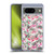 Micklyn Le Feuvre Florals 2 Rainbow Fuchsia Floral Pattern Soft Gel Case for Google Pixel 8