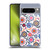 Micklyn Le Feuvre Florals 2 Happy Colour Suzani Inspired Pattern Soft Gel Case for Google Pixel 8 Pro