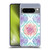 Micklyn Le Feuvre Floral Patterns Indian Ink Rainbow Version Soft Gel Case for Google Pixel 8 Pro