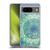 Micklyn Le Feuvre Mandala 3 Emerald Doodle Soft Gel Case for Google Pixel 8