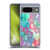 Micklyn Le Feuvre Mandala 3 Round And Round The Rainbow Soft Gel Case for Google Pixel 8