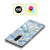 Micklyn Le Feuvre Marble Patterns Geometric Gilded Stone Tiles In Soft Blues Soft Gel Case for Google Pixel 8