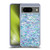 Micklyn Le Feuvre Marble Patterns Mosaic In Sapphire And Emerald Soft Gel Case for Google Pixel 8