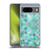 Micklyn Le Feuvre Moroccan Mint Green Soft Gel Case for Google Pixel 8