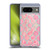 Micklyn Le Feuvre Moroccan Pink and Teal Soft Gel Case for Google Pixel 8