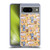 Micklyn Le Feuvre Patterns 2 Coffee Love On Yellow Soft Gel Case for Google Pixel 8