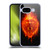 Christos Karapanos Horror Flaming Cat Soft Gel Case for Google Pixel 9A