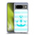 Monika Strigel Vintage Anchors Aqua Soft Gel Case for Google Pixel 8