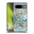 Ninola Abstract 3 Blue Mineral Agates Soft Gel Case for Google Pixel 8