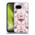 Episodic Drawing Art Emerald Pink Pattern Soft Gel Case for Google Pixel 9A