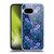 Episodic Drawing Florals & Serpents Violet Blue Flowers Soft Gel Case for Google Pixel 9A