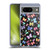 Ninola Patterns 4 Butterflies Black Multi Soft Gel Case for Google Pixel 8