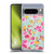 Ninola Spring Floral Flowers Blue Soft Gel Case for Google Pixel 8 Pro