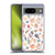Ninola Watercolor Patterns Sea Shells Spicy Orange Soft Gel Case for Google Pixel 8