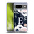 Nature Magick Floral Monogram Navy Flowers 1 Letter E Soft Gel Case for Google Pixel 8