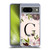 Nature Magick Rose Gold Flowers Monogram 1 Letter G Soft Gel Case for Google Pixel 8