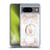 Nature Magick Rose Gold Marble Monogram Letter C Soft Gel Case for Google Pixel 8