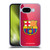 FC Barcelona Crest Halftone Soft Gel Case for Google Pixel 9A