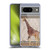 Paul Brent Animals Tribal Giraffe Soft Gel Case for Google Pixel 8