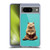 P.D. Moreno Furry Fun Artwork Sitting Cat Soft Gel Case for Google Pixel 8