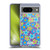 P.D. Moreno Patterns Purple Soft Gel Case for Google Pixel 8
