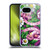Frida Kahlo Purple Florals Lace Soft Gel Case for Google Pixel 9A