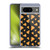 PLdesign Food Patterns Cool Fun Pizza Slices Black Soft Gel Case for Google Pixel 8