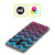 PLdesign Geometric Patterns Blue Pink Ombre Vintage Soft Gel Case for Google Pixel 8
