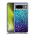PLdesign Glitter Sparkles Aqua Blue Soft Gel Case for Google Pixel 8
