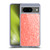 PLdesign Sparkly Coral Light Coral Orange Soft Gel Case for Google Pixel 8