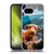Pixelmated Animals Surreal Wildlife Cowpup Soft Gel Case for Google Pixel 9A