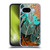 Haroulita Leaves 2 Orange Soft Gel Case for Google Pixel 9A