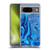 Suzan Lind Marble Blue Soft Gel Case for Google Pixel 8