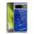Suzan Lind Marble Dark Blue Soft Gel Case for Google Pixel 8