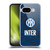 Fc Internazionale Milano Patterns Abstract 2 Soft Gel Case for Google Pixel 9A