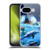 Random Galaxy Animals Galaxy Dolphins Soft Gel Case for Google Pixel 9A