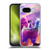 Random Galaxy Space Llama Purple Galaxy Cat Soft Gel Case for Google Pixel 9A