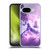 Random Galaxy Space Unicorn Ride Purple Galaxy Cat Soft Gel Case for Google Pixel 9A